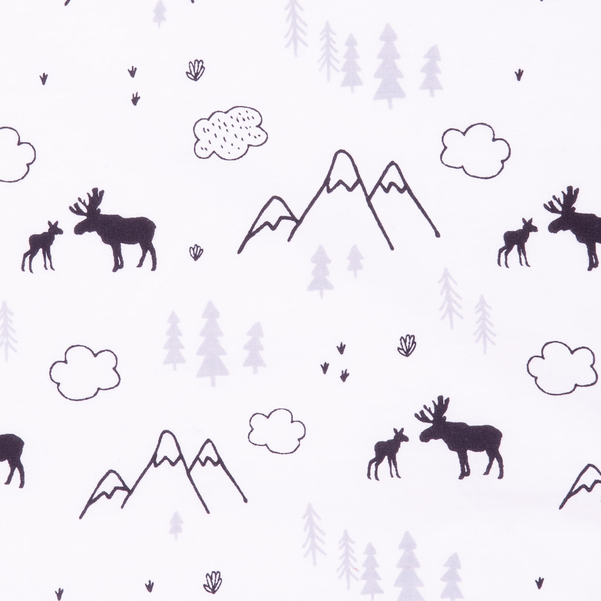 moose crib bedding