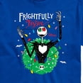 thumbnail image 3 of The Nightmare Before Christmas - Frightfully Festive Wreath - Men's Short Sleeve Graphic T-Shirt, 3 of 5