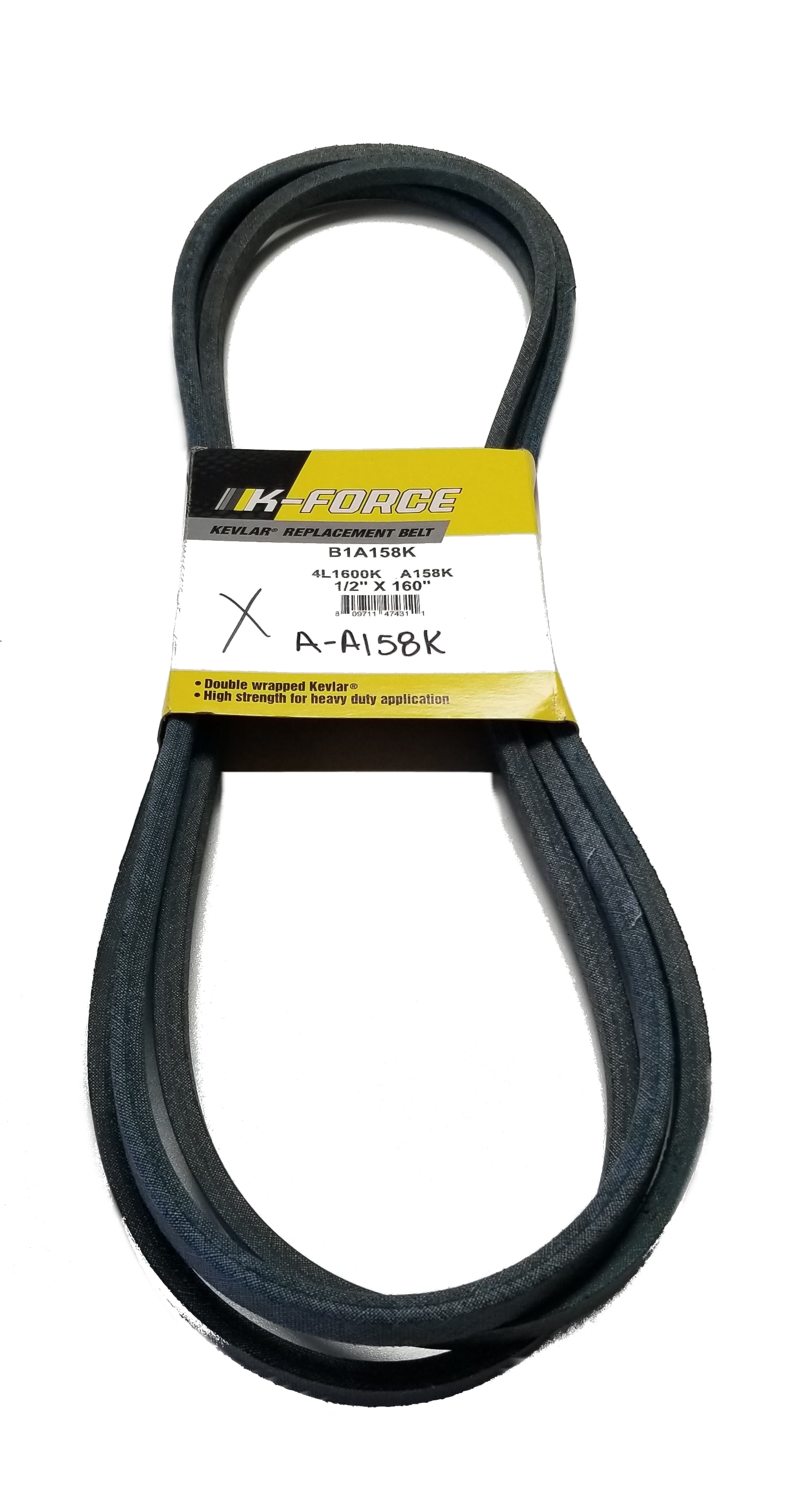 A I V Belt 1 2 X 160 A A158K Walmart a-i-v-belt-1-2-x-160-a-a158k-walmart