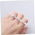thumbnail image 3 of 24 Pcs Ring Circumference Measurement Ring Sizing Tool Ring Gauge Finger Ring Sizer Ring Measuring Tool Rings Size Tool Plastic Jewels Jewelry Measuring Ruler Portable Pe, 3 of 5