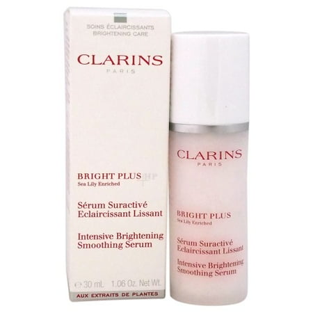 Clarins Bright Plus HP Intensive Brightening Smoothing Serum, 1.06 Oz