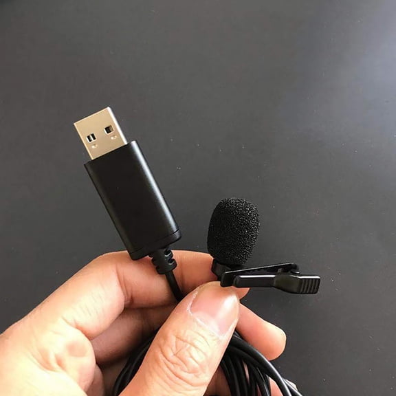 NUOLUX 1Pcs Clip on Microphone for e Recording in Meetings Back to School
