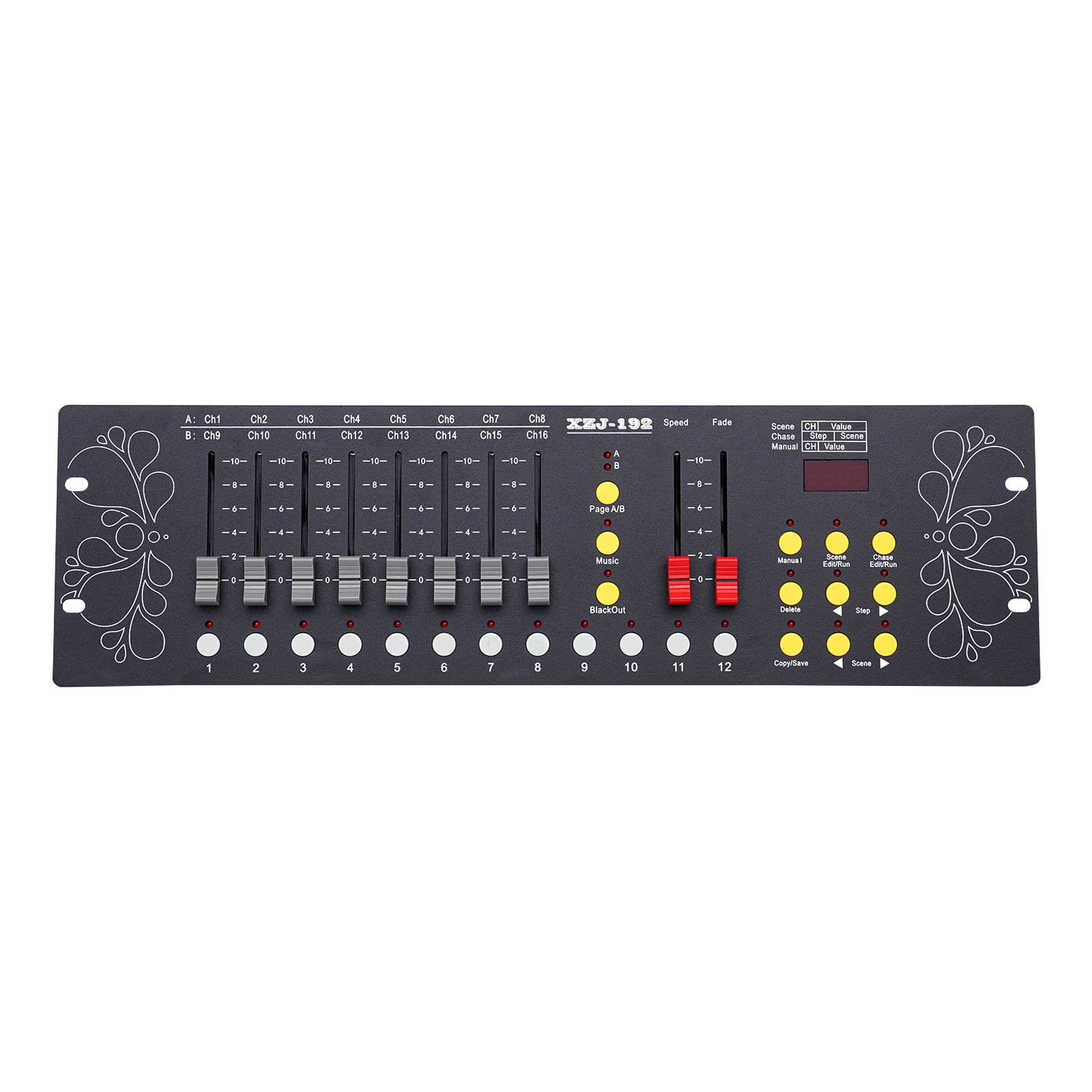 Miumaeov DMX Controller, DMX Console, Premium DMX Stage Lighting Controller Program, Easy Light Console for Stage & DJ Lighting