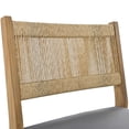 thumbnail image 6 of 5-Piece Outdoor Dining Table and Chair Set, Multi-Person Wooden Patio Furniture Dining Table Set, Patio Conversation Set with 4 Dining Chairs of Thick Cushions, for Balcony/Vourtyard/Garden, 6 of 9