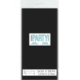 thumbnail image 3 of Black Rectangular Plastic Table Cover, 54" x 108", 3 of 3