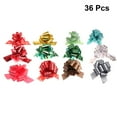 thumbnail image 3 of 36PCS Bows Decor DIY Christmas Pull Bows Bow Styling Gift Creative Manual Ribbons for Hotel Store, 3 of 6