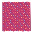 thumbnail image 3 of Ambesonne Romantic Shower Curtain, Valentine Days Lovers, 69"Wx84"L, Multicolor, 3 of 5