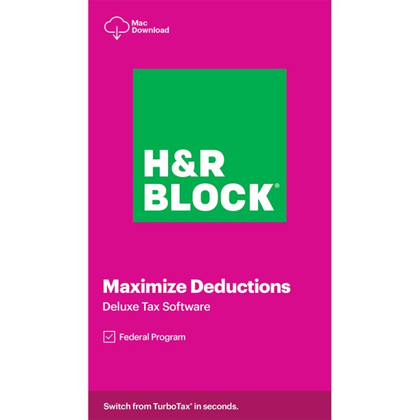 Hrb Digital Llc H R Block Tax Software Deluxe 2020 Mac Download Walmart Com