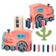 thumbnail image 1 of Tholdsy Juego de juguetes de tren eléctrico para niños, juguetes electrónicos para niños y niñas, trenes pequeños alimentados por Juguetes Educativos Rosa, 1 of 6