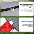 thumbnail image 4 of Outdoor Camping Hammock with Hanging Hook, Hanging Rope, Mosquito-proof Mesh, Storage Bag, Convenient To Install Portable Hammock for Outdoor Activities / Backyard / Patio, 4 of 6