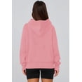 thumbnail image 5 of Sudadera PRETTYGARDEN Otoño 2025 para Mujer Media Cremallera Rosa XXL, 5 of 5
