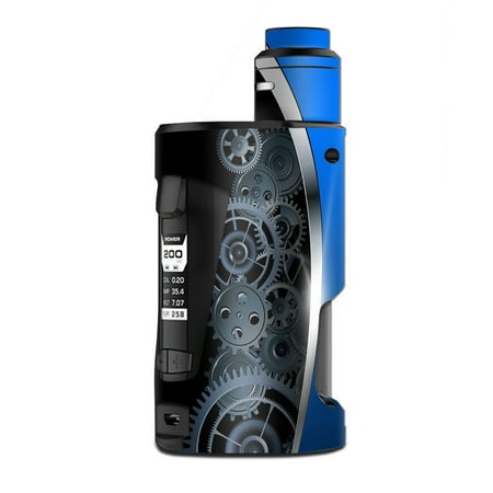 - Skin Decal Vinyl Wrap for Geekvape GBox Squonk Kit 200W Vape Kit skins stickers cover / Mechanical Gears Motion