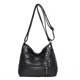 thumbnail image 1 of Bolsos de hombro de cuero suave para mujer de alta calidad, clase multicapa, 1 of 5