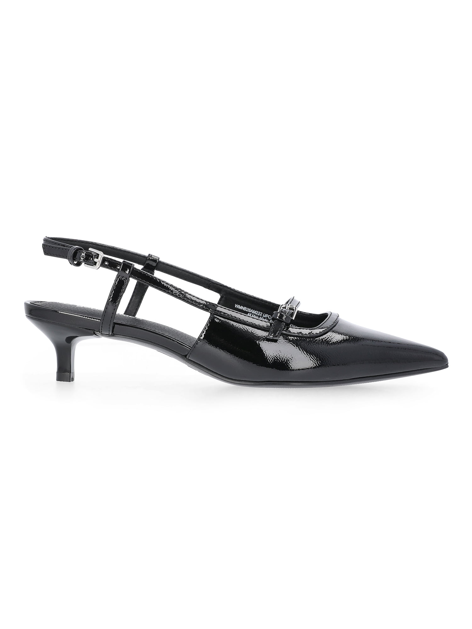 No Boundaries Kitten Heel Slingbacks, Women's
