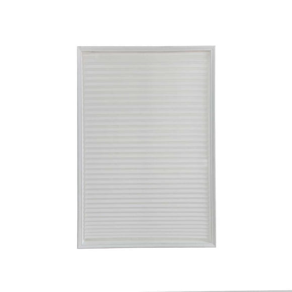 3 Pieces Self-Adhesive Pleated Blinds Half Blackout Windows Curtains Office Bathroom Kitchen Balcony Shades