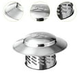 TUMALL Roof Vent Cap Chimney Cap Snow Dust Protection Easy Installation