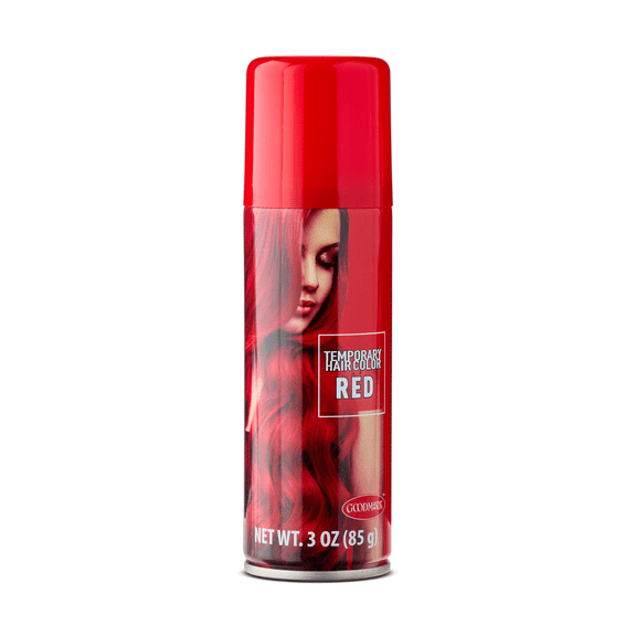 Red Hair Spray, Halloween Accessory, Temporary Color, 3oz   by Goodmark