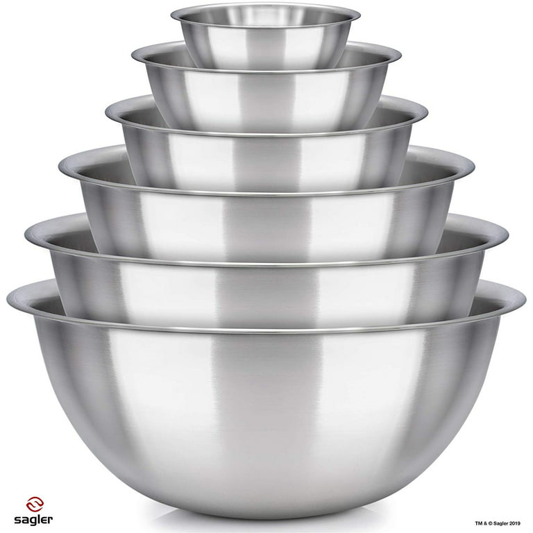 Cuissentials Stainless Steel Kitchen Mixing Bowls - Set of 6 & 4 Piece –  MystiqueDecors By AK