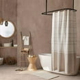 thumbnail image 4 of Bouclair White Textured Bath Mat, 4 of 5