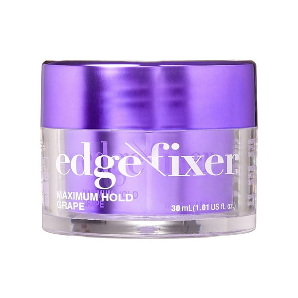 KISS COLORS & CARE Edge Fixer Gel, Maximum Hold, Grape, 1.01 fl oz