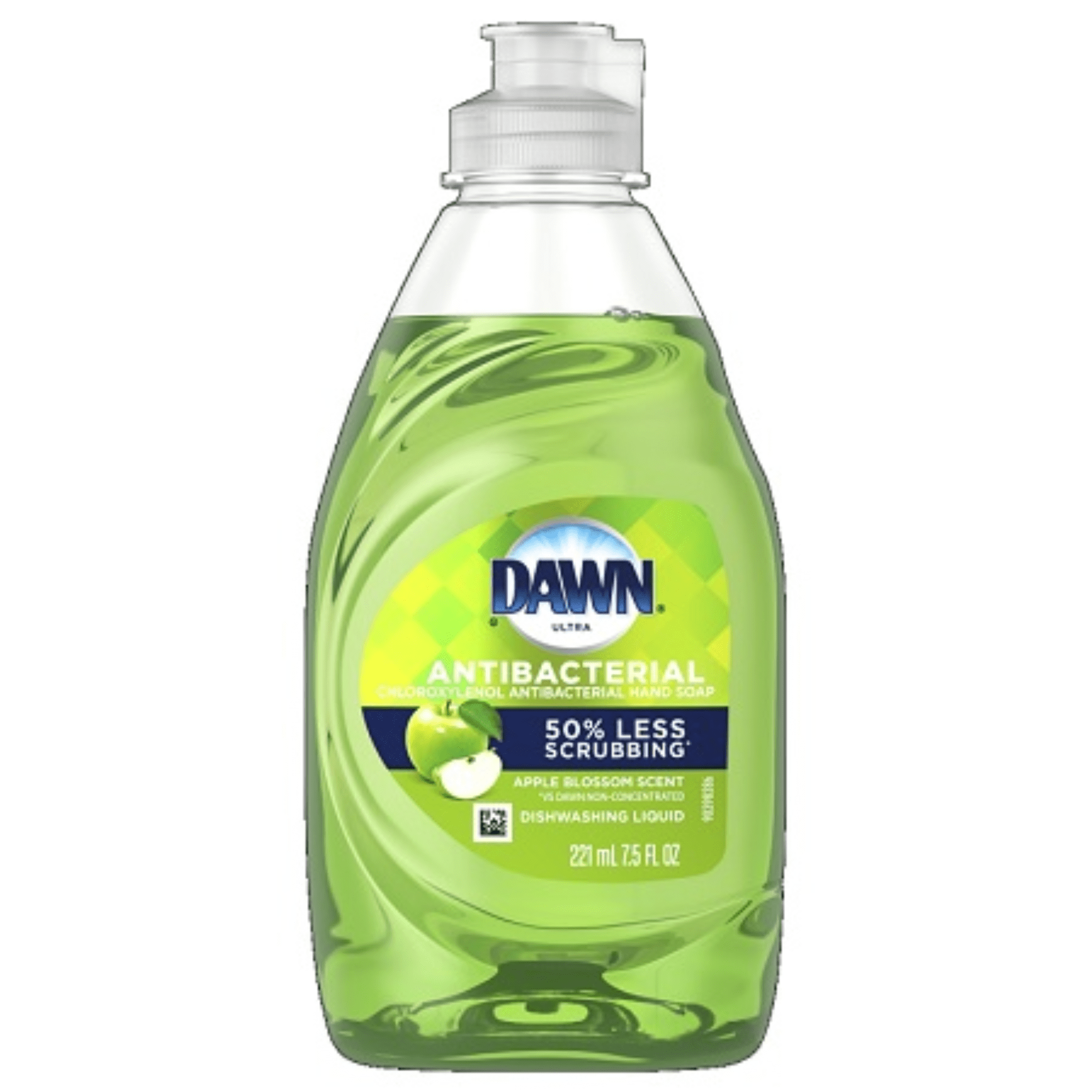 Dawn Ultra Dish Liquid Soap, Anti Bacterial Apple Blossom Scent, 7