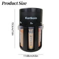 thumbnail image 3 of Automatic Sorter and Machine 5 in 1 Counter Desk Coi N Holder with Sorter Tube Automatically Sorts U S Coi N Into Individual Tubes Portable Organizer H, 3 of 5