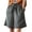 Gray, variant on Maean Women's Wide Leg Shorts Cotton Linen Elastic High Waist Drawstring Baggy Short Pants with Pockets
