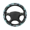 thumbnail image 4 of YFYANG Universal Elastic Sea Beach Wildlife Car Steering Wheel Cover, Non-Slip Sweat Absorbent, 4 of 8