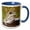 Blue/White, variant on 3drose, Whites Dumpy Frog, Litoria Caerulea - Na02 Aje0362 - Adam Jones, 11oz Magic Transforming Mug