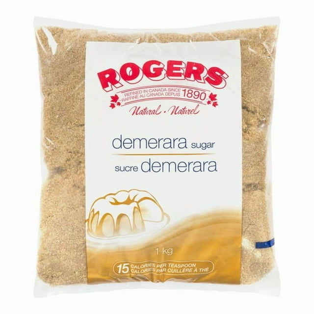Sucre Brun Demerara Rogers 1 kg / 2,20 Lb