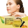 thumbnail image 4 of XWSHYW Máscaras La Mascarilla de Barro Facial con Vitamina C de Cúrcuma Limpia y Nutre Eficazmente La Piel Adecuada para Todo Tipo de Piel 100 G, 4 of 6
