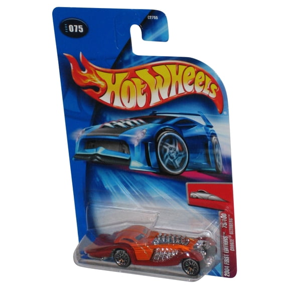 Hot Wheels 2004 First Editions 75/100 Orange Crooze Ozznberg Toy Car #075
