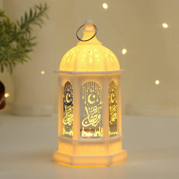 Decoration Table Lamp,Ramadan Lantern Festival LED Festival LED Electronic Night Light Ramadan Lantern Effortless Installation