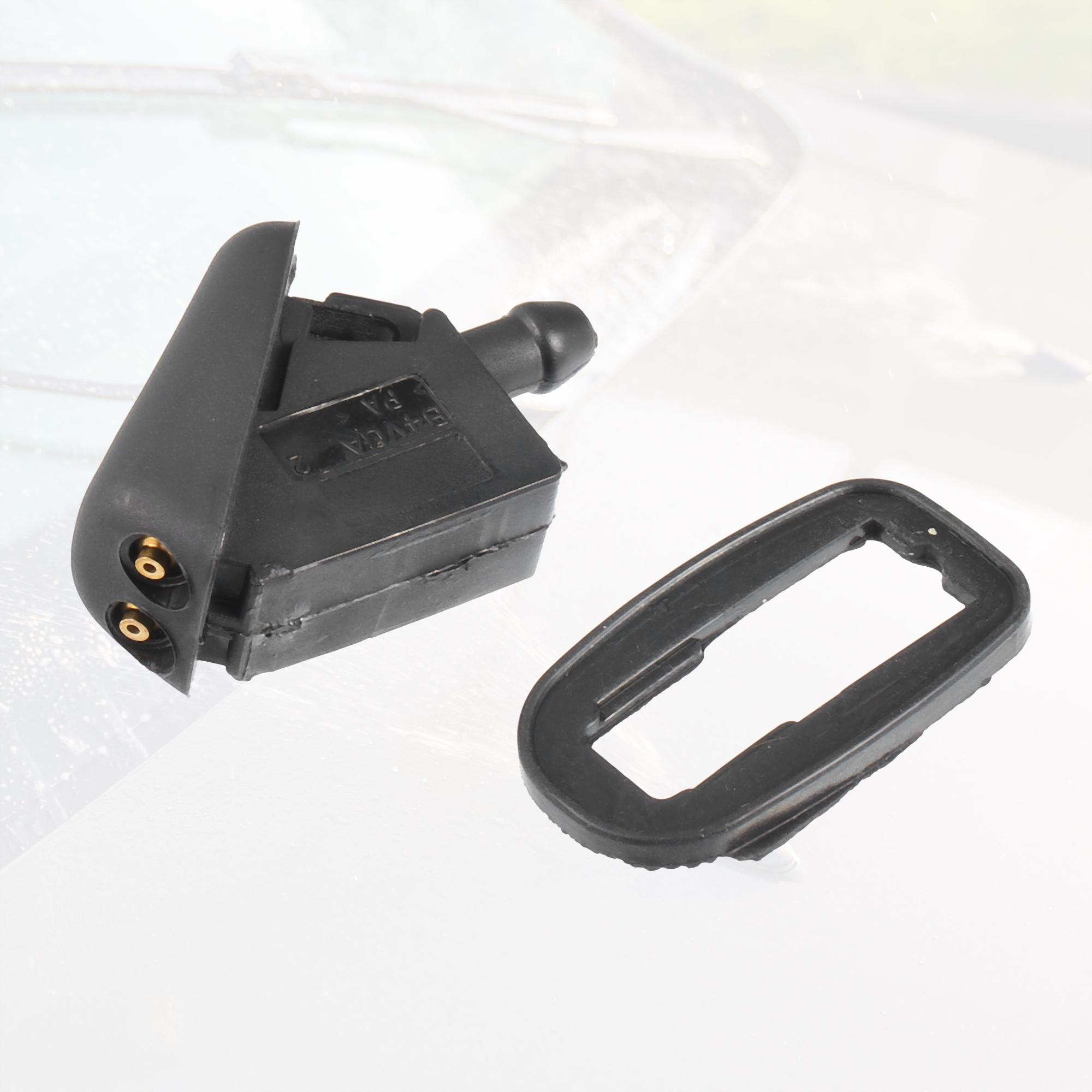 Unique Bargains Wiper Washer Nozzle for Mini Cooper Base S 1.6L L4 2002-2008