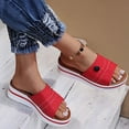 thumbnail image 4 of Sandalias de moda para mujer, zapatillas casuales de suela gruesa para personas de verano perezosas Wmkox8yii hj789, 4 of 6