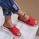 thumbnail image 4 of Sandalias de moda para mujer, zapatillas casuales de suela gruesa para personas de verano perezosas Wmkox8yii hj789, 4 of 6