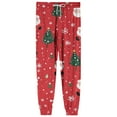thumbnail image 6 of Christmas Mens Pajama Pants Funny Xmas Printed Sleepwear Pj Pants Christmas Soft Comfy Drawstring Bottoms Sleep Lounge Pj Pants, 6 of 7
