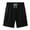 Black, variant on JTieacloth Mens Shorts Knee Length Men's Casual Shorts For Everyday Comfort And Style Versatile Casual Bottoms Perfect For Spring And Summer Outings Great For Relaxing And Casual Wear,Black