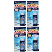 4) AquaChek 552244 6-in-1 Spa Hot Tub Pool Easy Use Test Strips Kit | 200 Strips