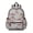 Fireman and Dalmatian, variant on Fireman and Hose Orange Pattern Backpack for School, Cute School Bag with Adjustable Shoulder Straps and Padded Back, 13.4"x11"x4.7"