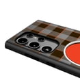 thumbnail image 3 of Keyscaper Cleveland Browns Plaid Galaxy Magnetic Bump Case, 3 of 7