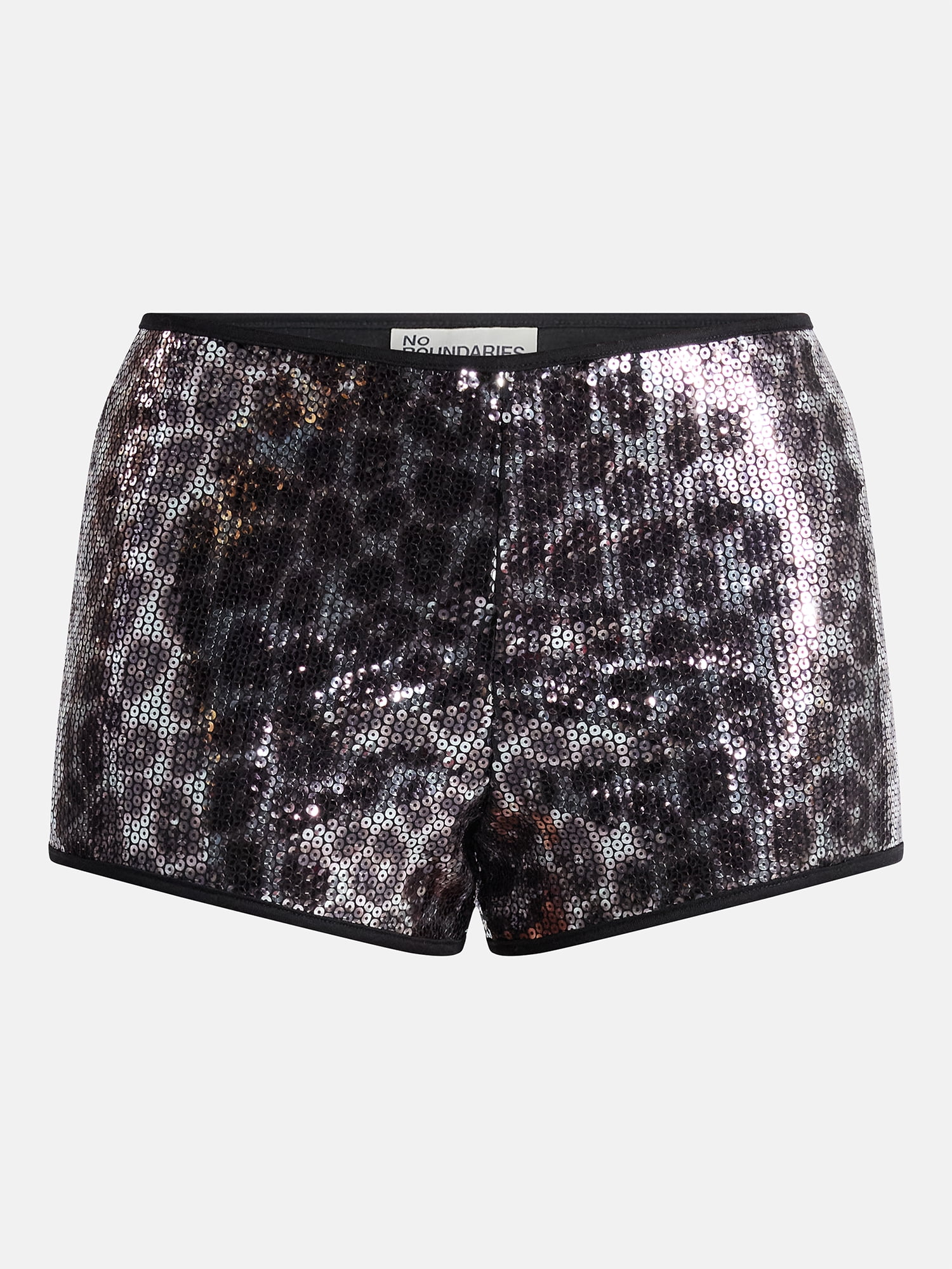 No Boundaries Sequin Hot Shorts, 2.5'' Inseam, Women's