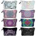 thumbnail image 2 of Bolsa organizadora de cosméticos para mujer, neceser con estampado de transferencia de calor, a la moda, multifunción, estuches para lápices Fivean unisex, 2 of 2
