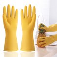 thumbnail image 3 of Thin Latex Household Gloves, Multi Functional For Dishwashing Cleaning, 3 of 8