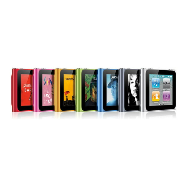 Apple iPod Nano 6th Generation 8GB Graphite, Like New Condition, No Packaging! - Walmart.com