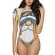 thumbnail image 1 of Balery Hello Summer Cute Gnome Body de cuello redondo de manga corta para mujer Tops de manga corta Tops básicos-X-Large, 1 of 7