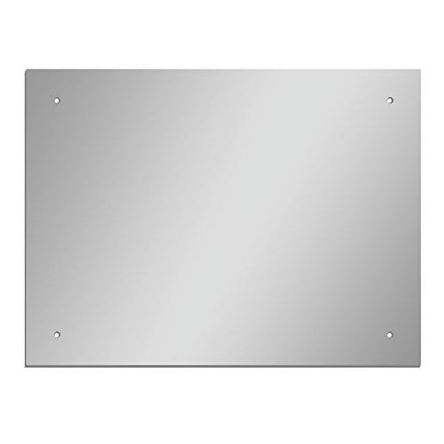 GLOSSY GALLERY Rectangle Shatterproof Acrylic Safety Mirror with Screw Mount Set - 12in x 16in