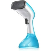 1200-Watt Clothes Steamer for Travel and Home, Portable Handheld Steamer for Garment and Fabric, Handheld Garment Wrinkle Remover with Large Detachable Water Tank, 360°Anti-Drip