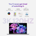 thumbnail image 5 of ASUS Vivobook S 15 Copilot+PC 15.6" 3K 120Hz OLED Display(2880 x 1620), Snapdragon® X Plus Processor, 16GB DDR5 1TB SSD, Copilot Key, Wi-Fi 7, Thin&Light, AI-Powered Win 11, Silver, 5 of 5