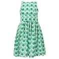 thumbnail image 1 of Richie House Girls' Floral Print Dress with Waistband RH1727, 1 of 2